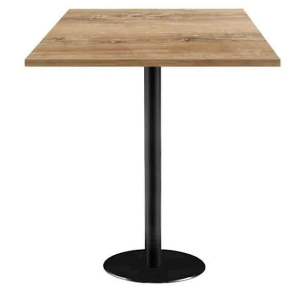 Matbord>Högt bord 70 x 70 cm - Rom modell slovensk ek