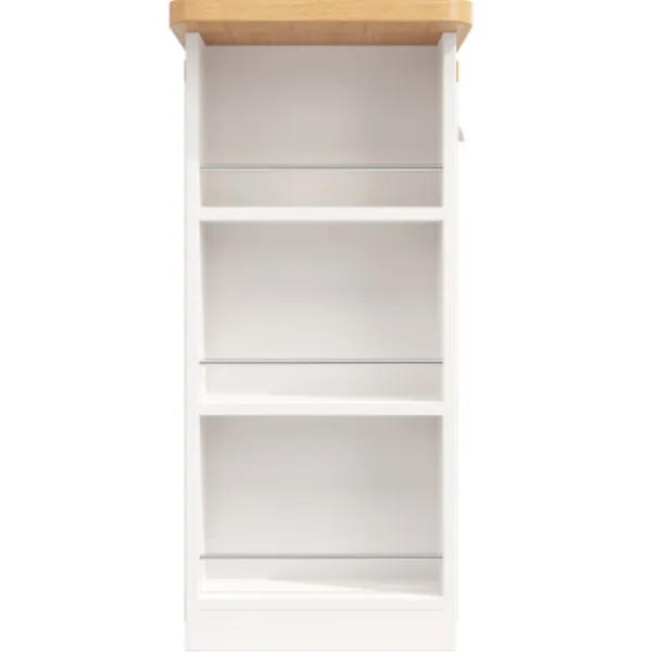 Köksö>Höj- och sänkbart barbord med LED-belysning, utdragbart 135-203cm & 360° roterbart, köksö med förvaringsutrymme, vit