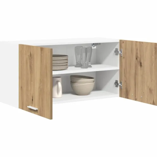 vidaXL Skåp>Hängande skåp Artisan Ek 80 x 31 x 40 cm Konstruerat trä