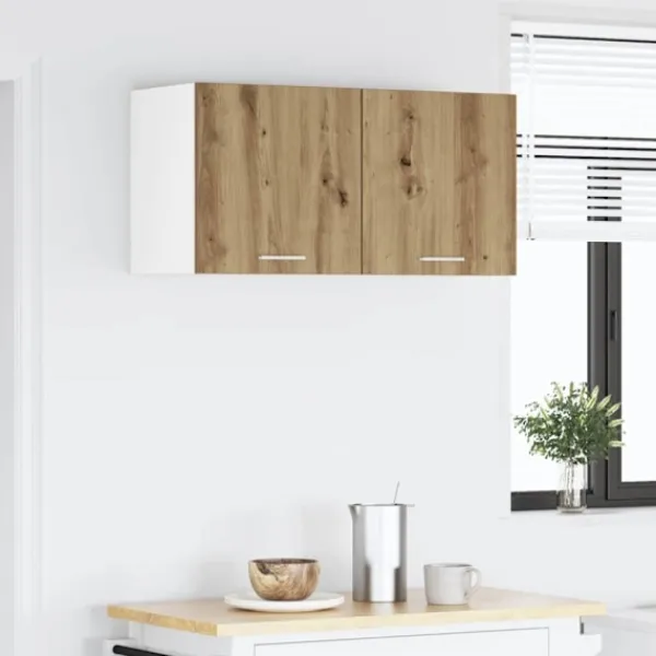 vidaXL Skåp>Hängande skåp Artisan Ek 80 x 31 x 40 cm Konstruerat trä