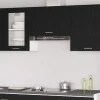vidaXL Skåp>Hängande skåp Lyon Svart Ek 60 x 31 x 40 cm Konstruerat trä
