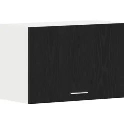 vidaXL Skåp>Hängande skåp Lyon Svart Ek 60 x 31 x 40 cm Konstruerat trä
