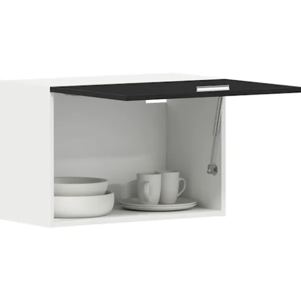 vidaXL Skåp>Hängande skåp Lyon Svart Ek 60 x 31 x 40 cm Konstruerat trä