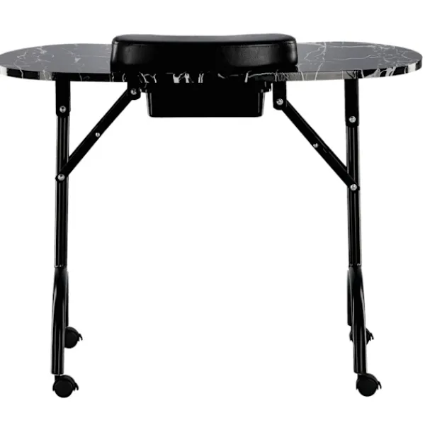 Calissimo Sminkbord>Hopfällbart mobilmanikyrbord svart CB-8001-BLACK