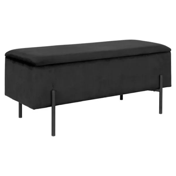 HOUSE NORDIC Sideboards>Banc med förvaring Luna Noir 442802