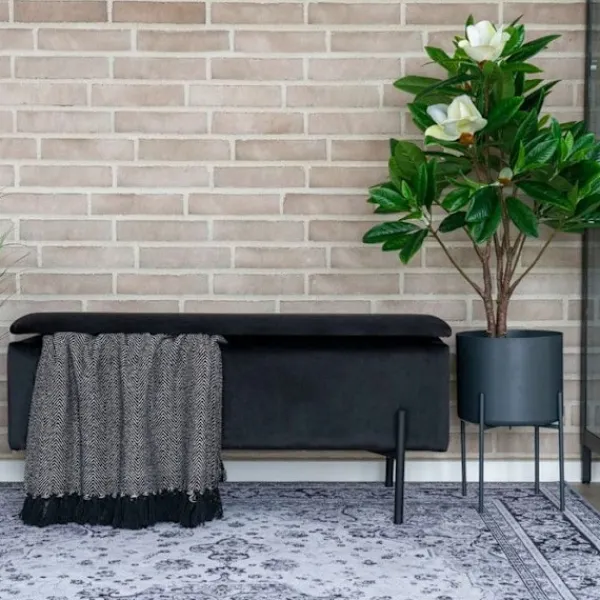 HOUSE NORDIC Sideboards>Banc med förvaring Luna Noir 442802