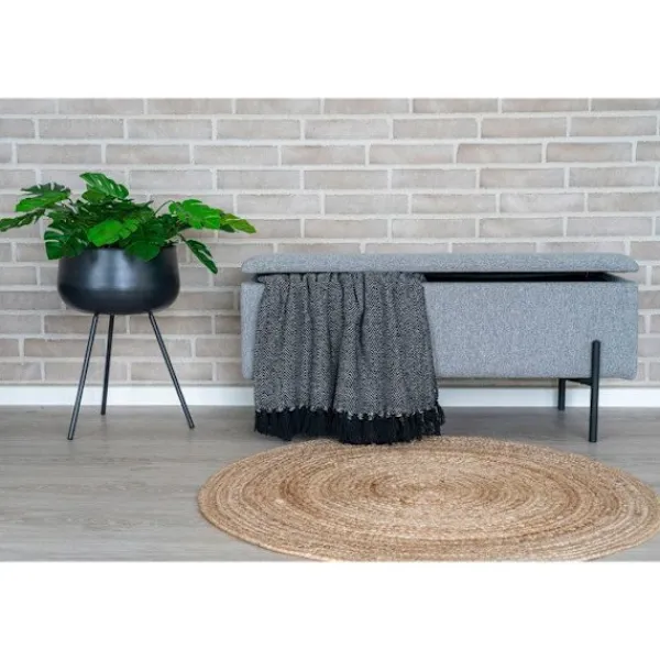 EBUY24 Sideboards>House Nordic Luna Bänk med förvaring ljus 442801