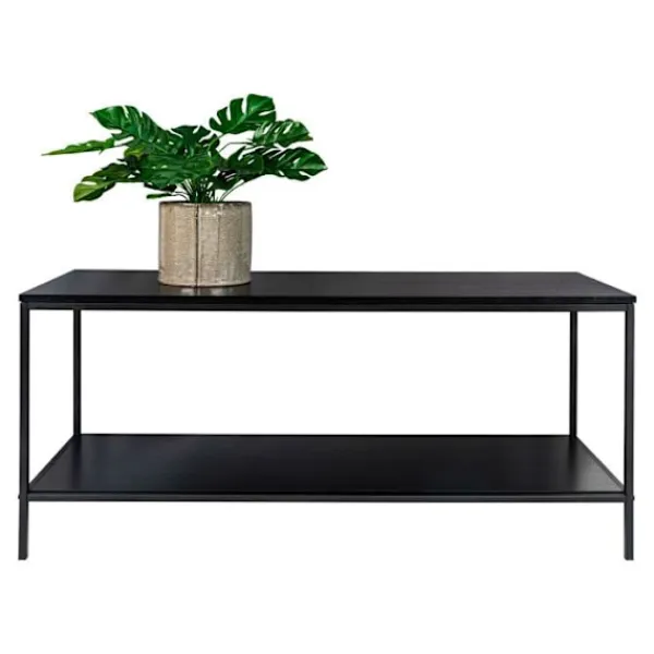 EBUY24 Sittpuffar>House Nordic TV-bänk med 2 Avery-hyllor 442759