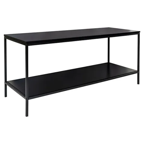EBUY24 Sittpuffar>House Nordic TV-bänk med 2 Avery-hyllor 442759