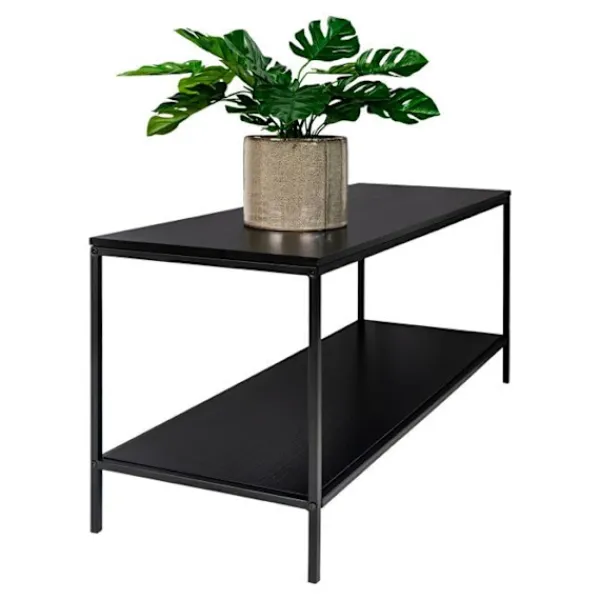 EBUY24 Sittpuffar>House Nordic TV-bänk med 2 Avery-hyllor 442759