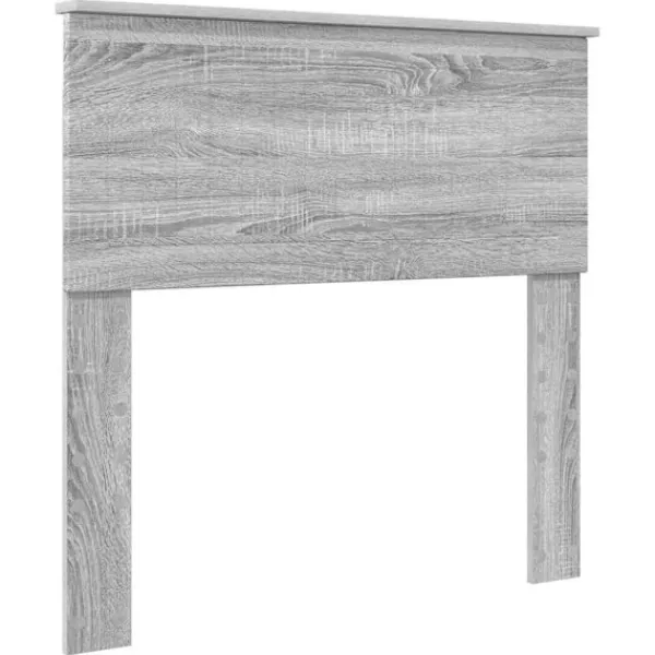 vidaXL Sängar>Huvudgavel med huvudgavel Grå Sonoma 90 cm Konstruerat trä