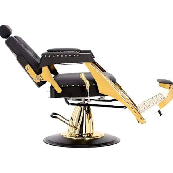 Barber King Stolar>Hydraulisk frisörstol för frisörsalongen barber shop Cassus barberking