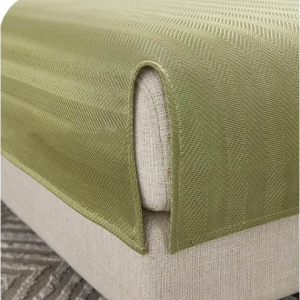 no brand Soffor>IC Issilke soffdyna Halkfri med ryggstöd mjuk dyna Vit 45*45cm