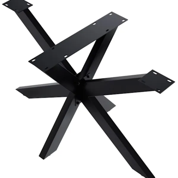 BellaFurn Matbord>Industriell stolben - Bord ben - robust stål, enkel montering