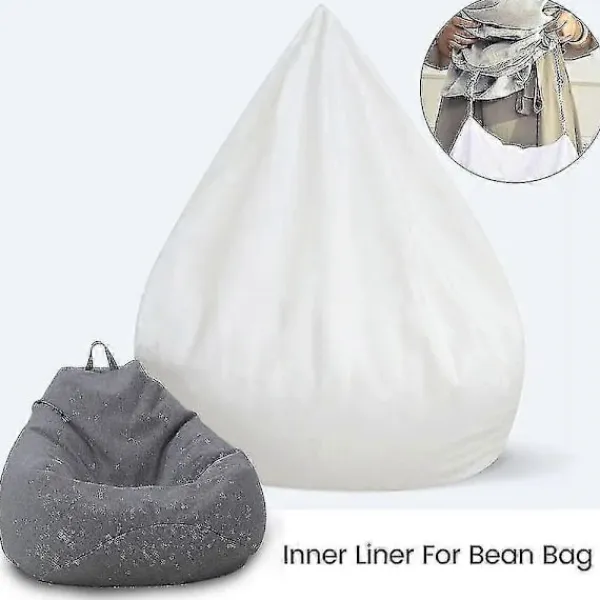 Sittsäckar>Innerfoder Vattentätt Lazy Bean Bag Sofföverdrag, Ingen Fyllning 100X120 CM
