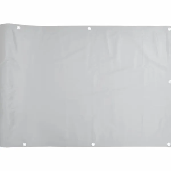 vidaXL Balkongmöbler>Insynsskydd för balkong grå 300x75 cm PVC