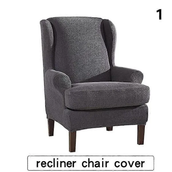Fåtöljer>Jacquard Sofföverdrag Fåtölj Elastiskt Tyg Stretch Sofföverdrag Polyester Spandex Möbelskydd Hushåll