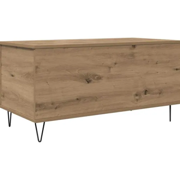 vidaXL Kistor & Koffertar>Kaffeebord artisan ek 90 x 44.5 x 45 cm Konstruerat trä