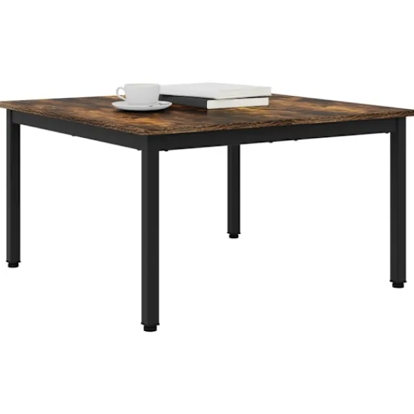 vidaXL Soffbord>Kaffeebord Rökek 80 x 80 x 45 cm Konstruerat trä