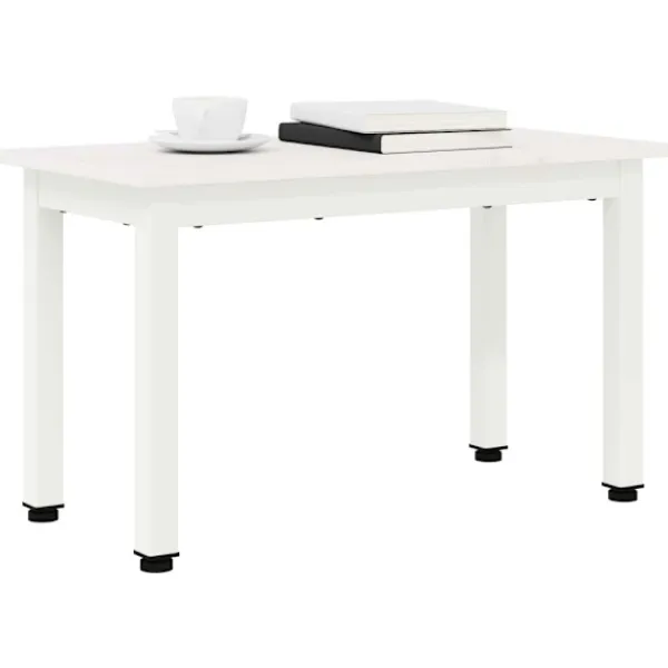 vidaXL Soffbord>Kaffeebord Vit 60 x 30 x 36 cm Massiv furu