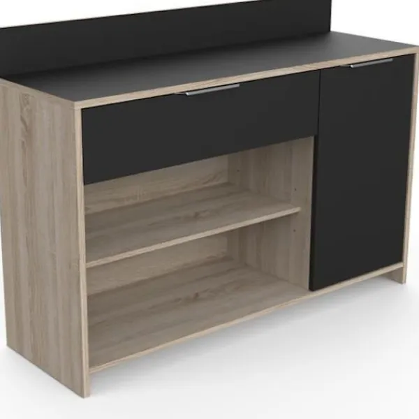 DEMEYERE Sideboards>Köksskänk - Rå - Modern - 1 dörr - MIKE - L 123 cm