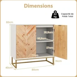 COSTWAY Sideboards><noscript><img data-lazyloaded=