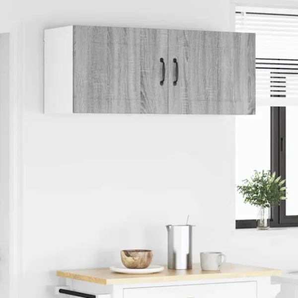 vidaXL Skåp>Köksskåp 2 pcs Grå Sonoma 50 x 31 x 40 cm Konstruerat trä