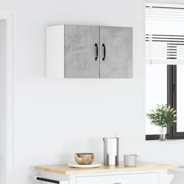 vidaXL Skåp>Köksskåp Betonggrå 30 x 31 x 40 cm Konstruerat trä