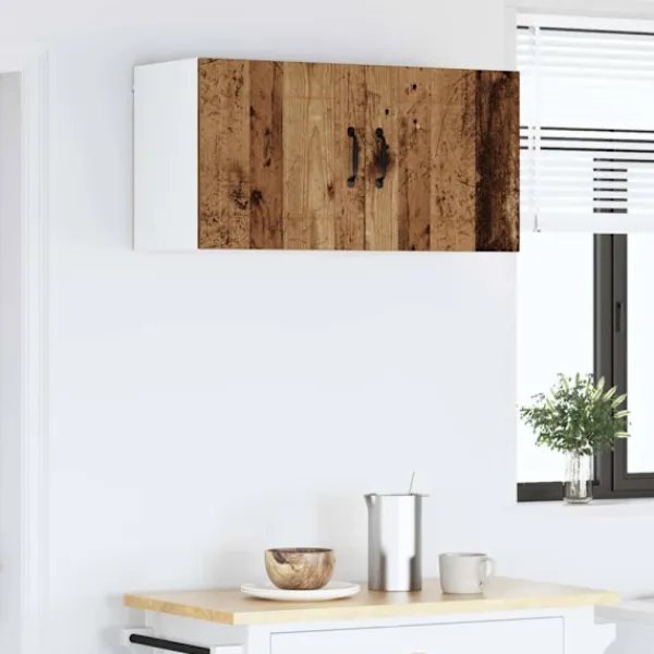 vidaXL Skåp>Köksskåp Gammalt trä 80 x 31 x 40 cm Konstruerat trä