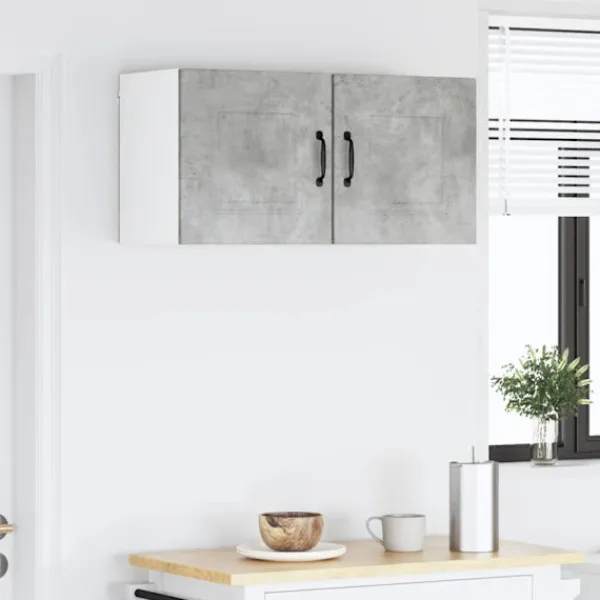 vidaXL Skåp>Köksskåp Kalmar Betonggrå 40 x 31 x 40 cm Konstruerat trä