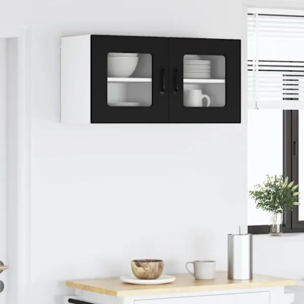 vidaXL Skåp>Köksskåp Kalmar Svart 40 x 31 x 40 cm Konstruerat trä