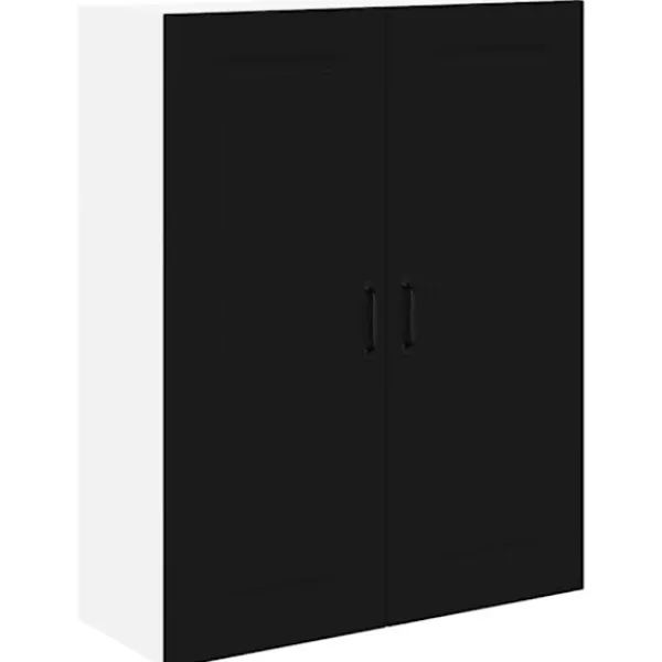 vidaXL Skåp>Köksskåp Kalmar Svart 80 x 31 x 100 cm Konstruerat trä