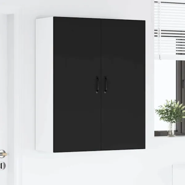 vidaXL Skåp>Köksskåp Kalmar Svart 80 x 31 x 100 cm Konstruerat trä
