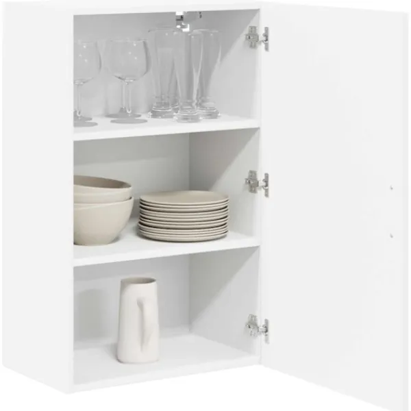 vidaXL Skåp>Köksskåp Vit 50 x 31 x 80 cm Konstruerat trä
