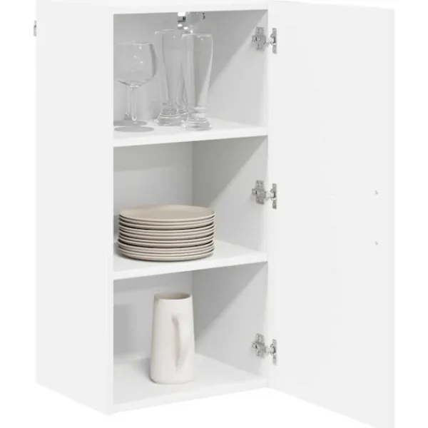 vidaXL Skåp>Köksskåp Vit 40 x 31 x 80 cm Konstruerat trä
