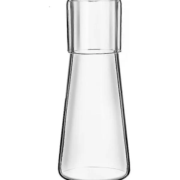 Matgrupper>Klar Sängkaraffset med Glas för Sovrum Nattduksbord, Karaff med G -Sy