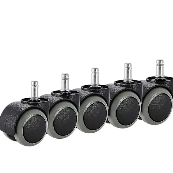 Kontorsmöbler>Kontorsstol Hjul, 5-pack, Passar IKEA Stol (10mm x 22mm) Kraftig