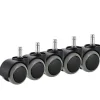 Kontorsmöbler>Kontorsstol Hjul, 5-pack, Passar IKEA Stol (10mm x 22mm) Kraftiga_MGF