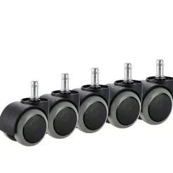 Kontorsmöbler>Kontorsstol Hjul, 5-pack, Passar IKEA Stol (11mm x 22mm) Kraftiga-XF23-