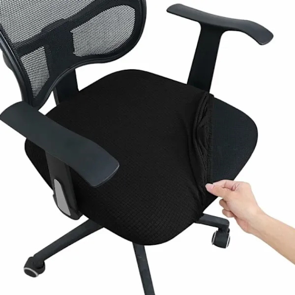 Stolar>Kontorsstolsöverdrag Avtagbara Stolsöverdrag Universell Modern Simplism Stil Rotationsstolsöverdrag för Kontorsstol Rotationsvridbar Stolsarmstöd Chai | Fyndiq