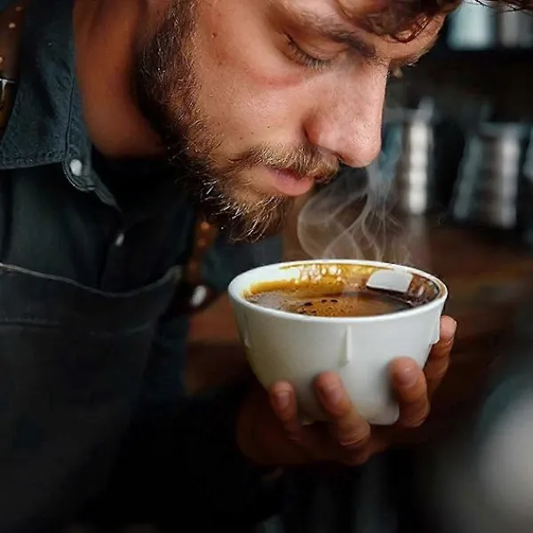 Soffbord>Koppningsskålar för kaffe 200 ml Stapelbara kaffekoppar för kaffeentusiaster Kaffebutik Kontor Minska värmeförlust