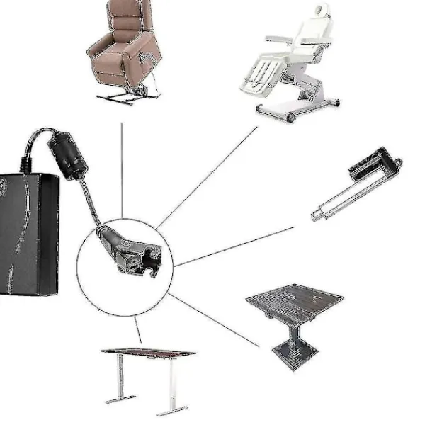 BraVärde Fåtöljer>Kraftfull strömförsörjning för elektrisk recliner soffa transformatoradapter 29v AC/DC