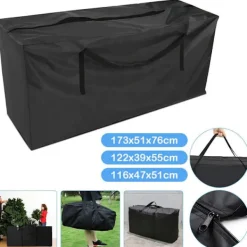 Kistor & Koffertar>Kudde Förvaringsväska Förvaringsväska med dragkedja 122 X 39 X 55CM 122 x 39 x 55cm
