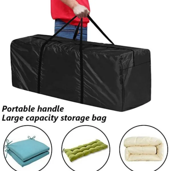 Kistor & Koffertar>Kudde Förvaringsväska Förvaringsväska med dragkedja 122 X 39 X 55CM 122 x 39 x 55cm