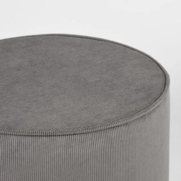 LABEL51 Sittpuffar>Sittpuff Tibo 55x55x40 cm mörk ribcord
