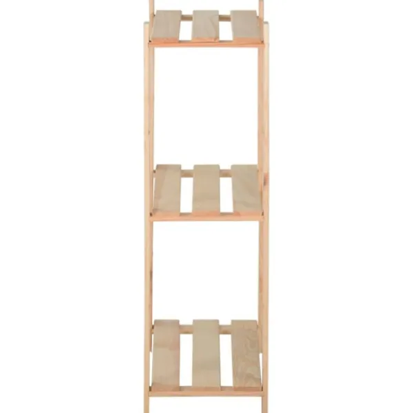 vidaXL Hyllor>Lagerhylla 3 hyllplan 60x28,5x90 cm massiv furu