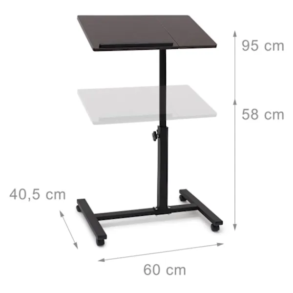 B2X Kontorsmöbler>Laptop bord trä justerbar höjd