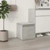 vidaXL Pallar>Låda betonggrå 40,5x40x40 cm konstruerat trä