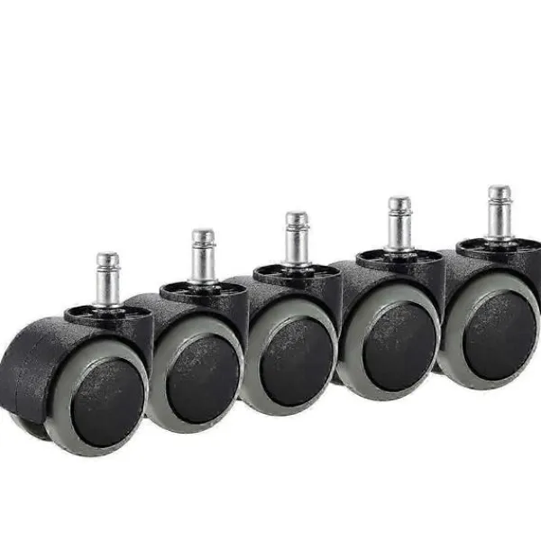 Kontorsmöbler>Lättrullande hjul för IKEA-stolar - 5-pack 10 mm x 22 mm kraftiga