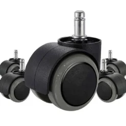 Kontorsmöbler>Lättrullande hjul för IKEA-stolar - 5-pack 10 mm x 22 mm kraftiga